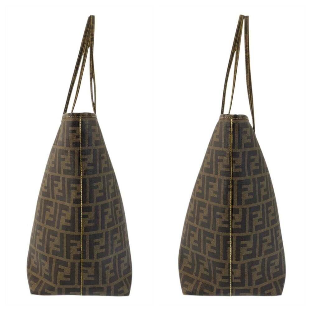 FENDI Brown Zucca Shoulder Bag - Picture 7 of 10
